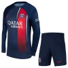 Maglia da Calcio a Maniche Lunghe Paris Saint Germain Casa 2023-24 per Bambino